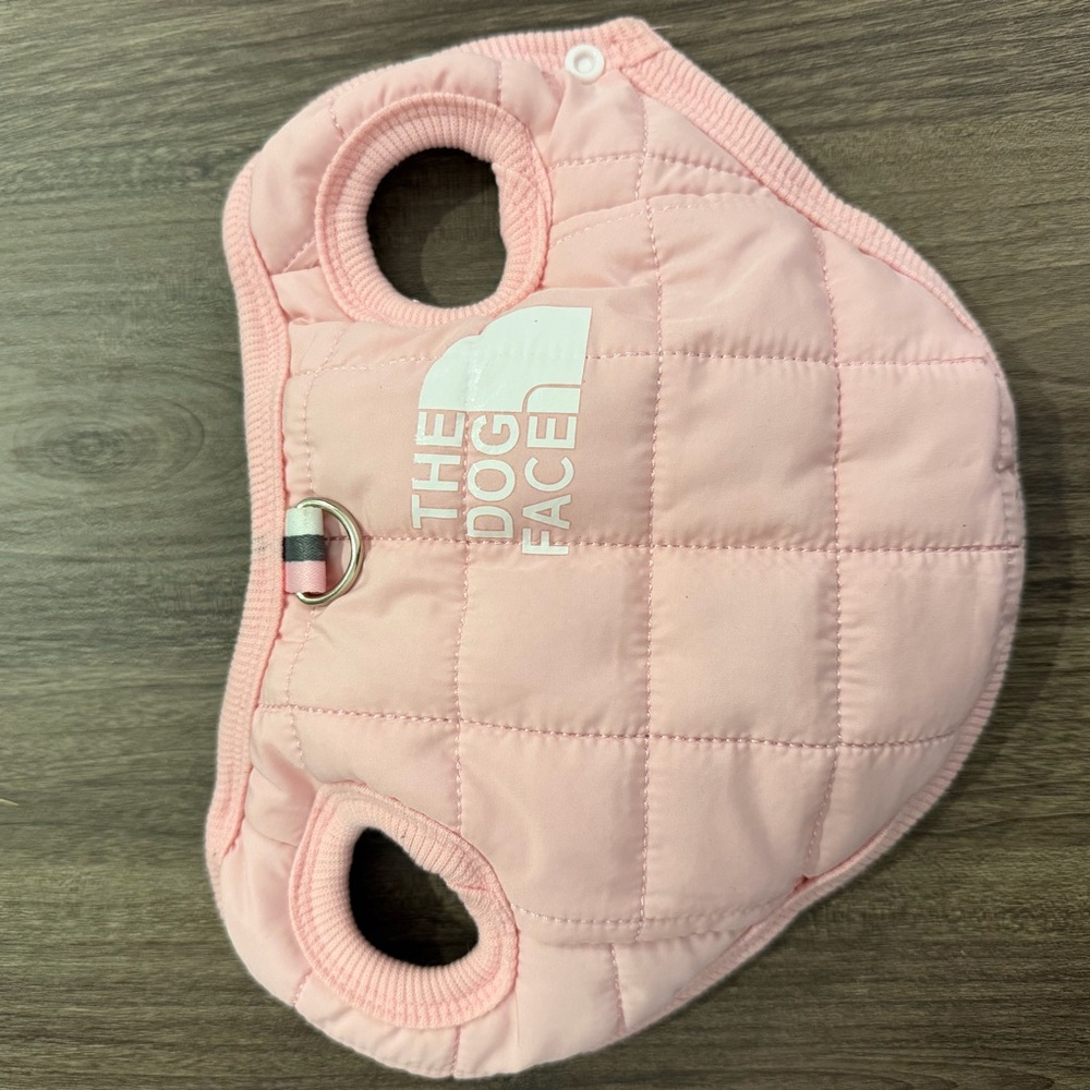 Pink Quilted Dog Vest